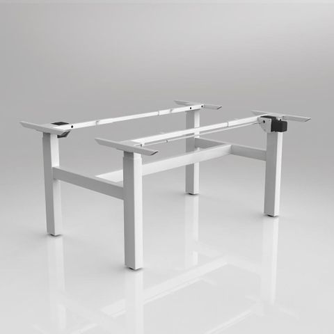 Agile Electric Desk BtB Frame only 1500x800mm White