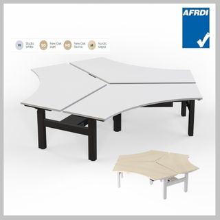 Agile Motion+ Workstation Cluster Triple 120°