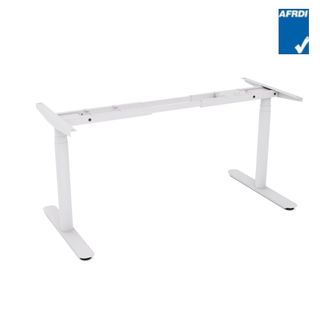 Agile Motion+ Frame Rd Leg for Tops 1200x750mm Wht