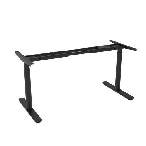 Agile MotionPlus+ Round Leg Frame for top 1500x800mm Blk