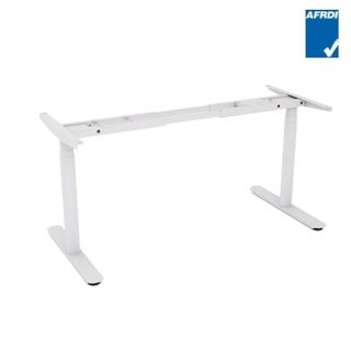 Agile Motion+ Frame Rd Leg for Tops 1500x800mm Wht