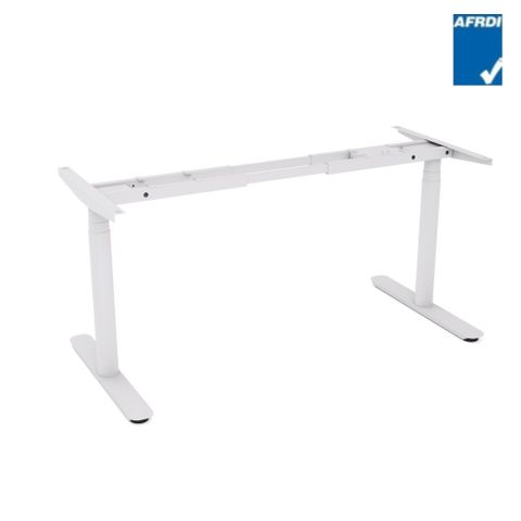 Agile Motion+ Frame Rd Leg for Tops 1500x800mm Wht
