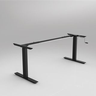 Agile Windup frame only 1800x800 Adj Height Black Boxed