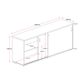 Rapid Span Credenza L1800 x D450 x H730mm Locking