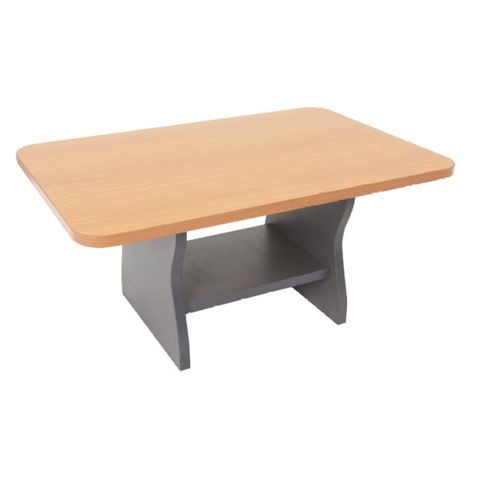 Rapid Worker Coffee Table Ironstone/Beech