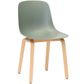 Scoop Chair 4leg Timber frame. Polypropylene Shell 110kg