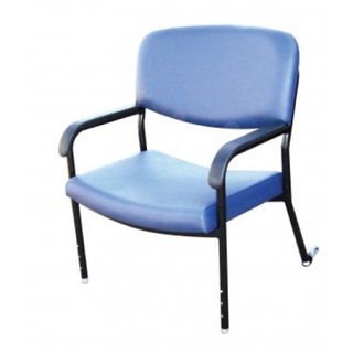 Bariatric Chair Extrawide 700 Adj Legs Wheel 250kg Vinyl