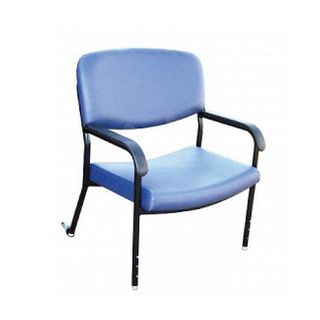 Bariatric Chair Extrawide 700 Adj Legs Wheel 250kg Vinyl