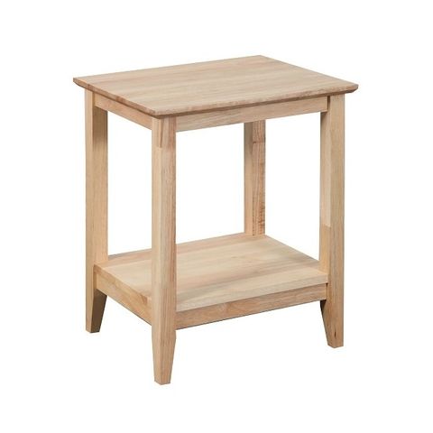 Quadrat Table Rectangle 500x400mm, H600mm Timber