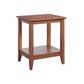 Quadrat Lamp Table Rectangle 500x400mm, H600mm Timber