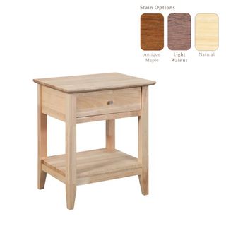 Quadrat Bedside Table  W500xD400xH600mm Timber