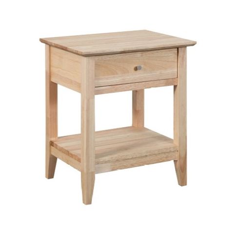 Quadrat Bedside Table  W500xD400xH600mm Timber