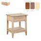 Quadrat Bedside Table  W500xD400xH600mm Timber