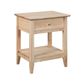 Quadrat Bedside Table  W500xD400xH600mm Timber