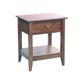 Quadrat Bedside Table  W500xD400xH600mm Timber