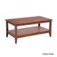 Quadrat Coffee Table L1000xD540xH430mm Timber