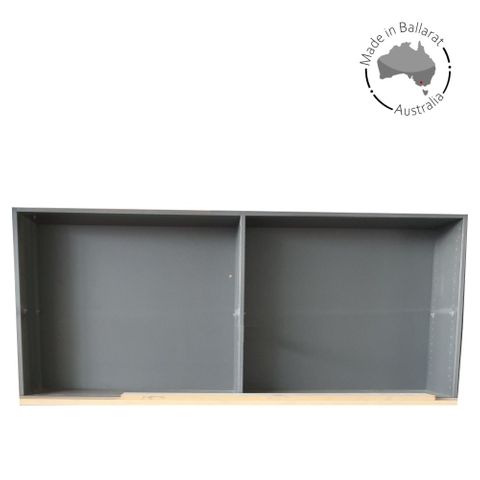 Secondhand Bookcase Hutch Wallmount style L1750xH750xD360mm