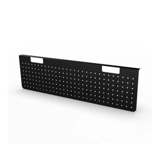 Check Steel Modesty L1200xH350mm Black No brackets required.