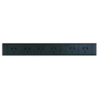 SW18 Series Six GPO Module Black
