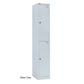 Go Flat Top Lockers - Imported - 380mm wide, 1830mm high