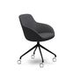 Muse 4 Point Swivel Chair Upholstered 140kg