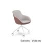 Muse 4 Point Swivel Chair Upholstered 140kg