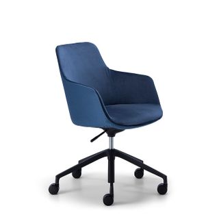 Saba 5 Way Meeting Chair Swivel, Height adj & Tilt 140kg