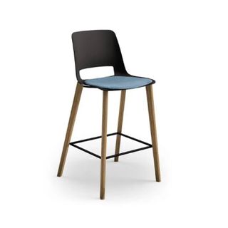 Unica 4 Leg Stool H650mm with Seat Pad Hawthorn 140kg