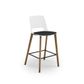 Unica 4 Leg Stool H650mm with Seat Pad Hawthorn 140kg