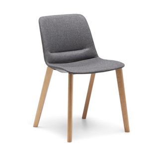 Unica 4 Leg Chair Fully Upholstered Fabric Hawthorn 140kg