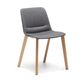 Unica Visitor Chair Range - Timber Legs -140kg