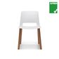 Unica Visitor Chair Range - Timber Legs -140kg