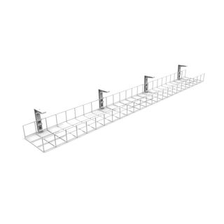 Wire Grid Basket Super L1250xW150mm 1tier White