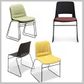 Unica Visitor Chairs - Sled Base - Stackable - 140kg