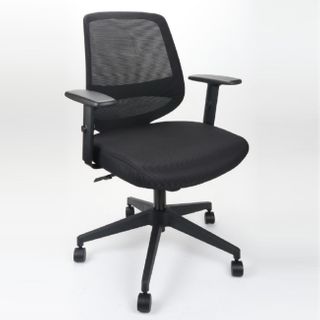 Shield Mesh Back Chair Arms. Swivel & Tilt 110kg