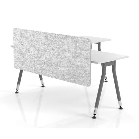 Hush Privi Desk-Hung Screen L1800 x H900mm