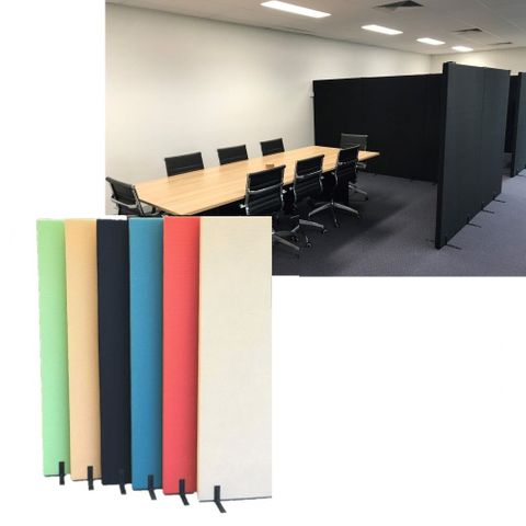 Partition 50mm H1500 x W900mm Plastic feet