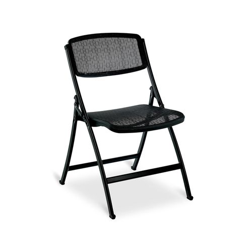 Mitylite Mesh One Folding Chair  Black Fr/Black Mesh 453kg