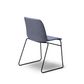 Breo Vis Chair Black Sled Base, Fab:Dolly Denim 140kg