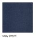 Breo Vis Chair Black Sled Fully Upholst: Dolly Denim 140kg