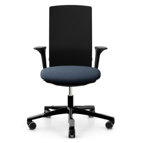 Hag Futu Chair 1200-S Solid back Adj Arms Boxed 125kg