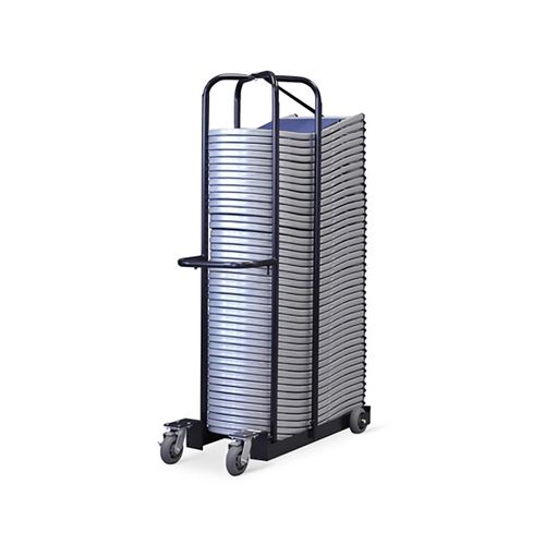 Flat Stacking Trolley suits Swiftset Folding Chairs Takes 48
