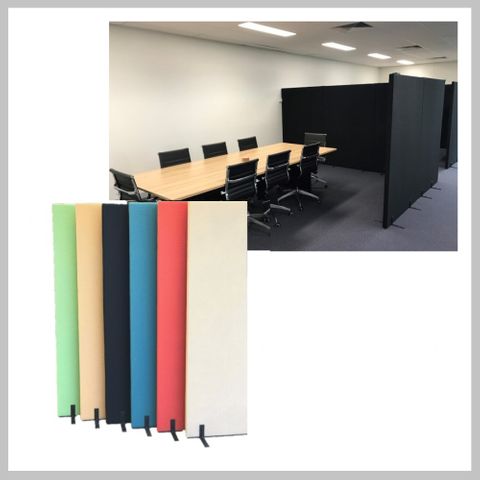 Freestanding Office Partitions - Standard - 50mm thick - Australian Made