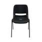 P100  Chair - Black Frame and Shell - 130kg