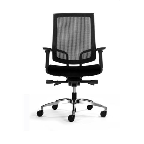 Vectra Mesh High Back chair with arms 140kg