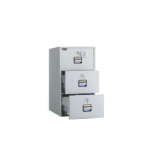 Fire Resistant Filing Cabinet 3 Drawer - 1.5 hours White