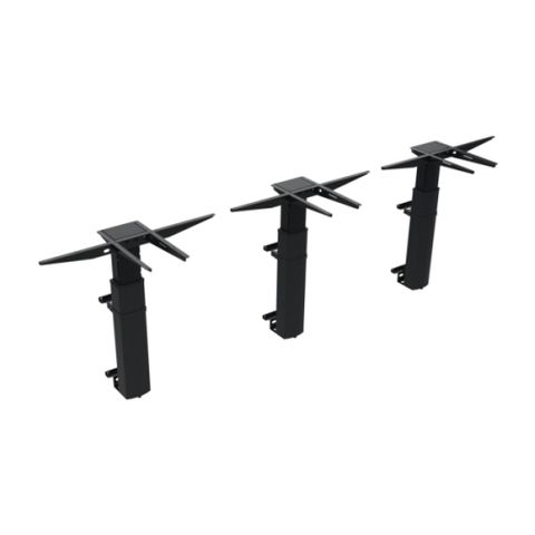 DM19 Electric Triple Wall-mount Frame W3600mm Black