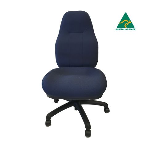 Flexi Contemporary HB No Arms 3L Air Lumbar. G1 XL Gelteq Seat 160kg - No Headrest Range