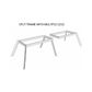 Inspire 75 Table Frame 6 leg Welded suits top 3000x1200mm PC