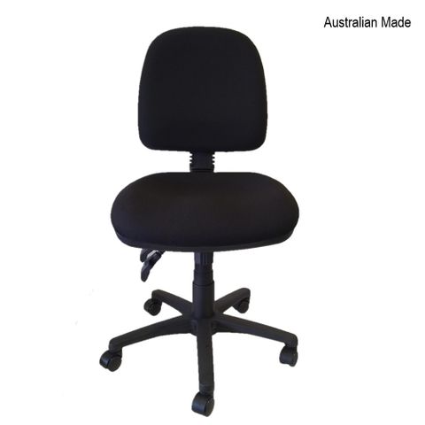 Baron BA5 MB Task Chair No Arms 3L 120kg  Black